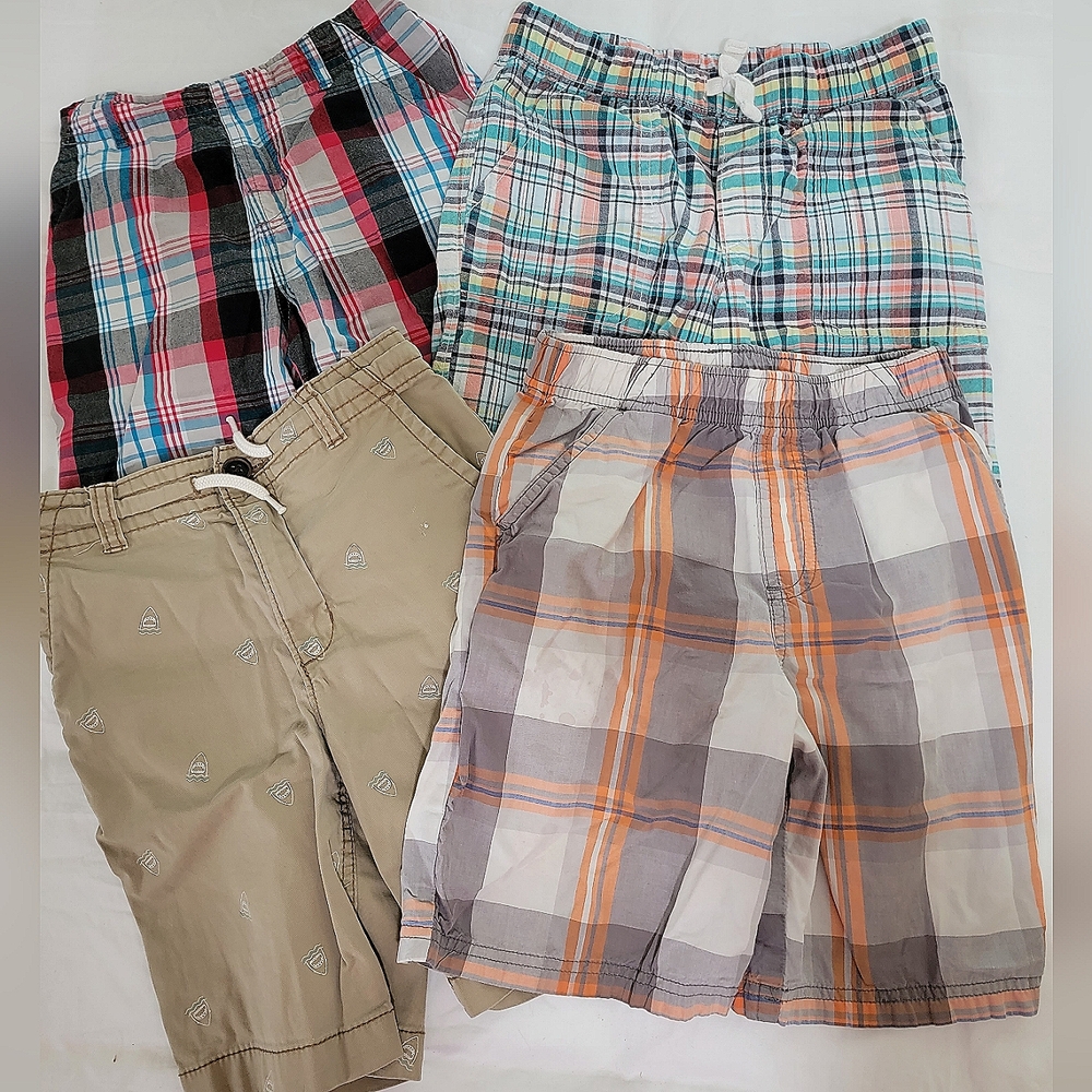 365 Kids, OshKosh,  Faded Glory & Carters shorts lot. Boys 7.